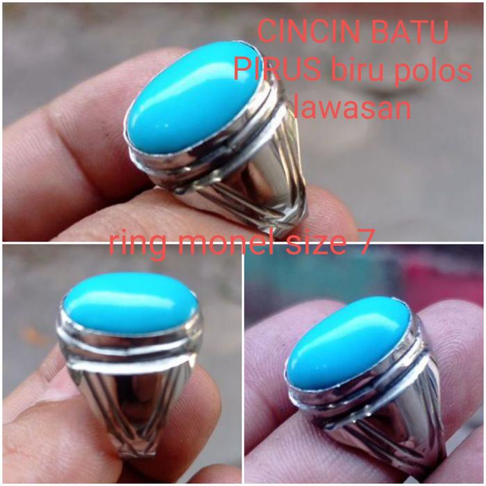 CINCIN BATU PIRUS BIRU PENSI LAWASAN
