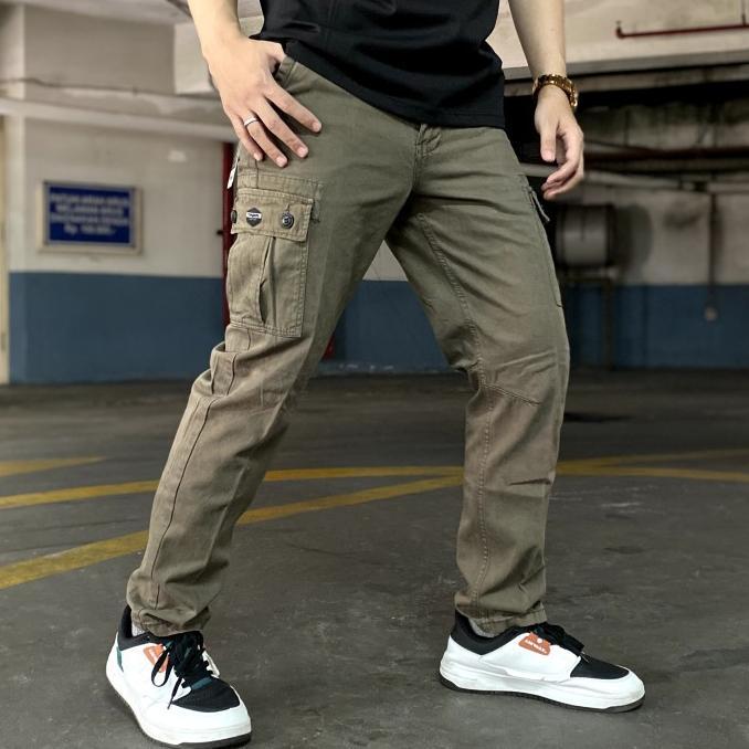 Celana Cargo Panjang Pria Tony Jack Celana Cargo Pants