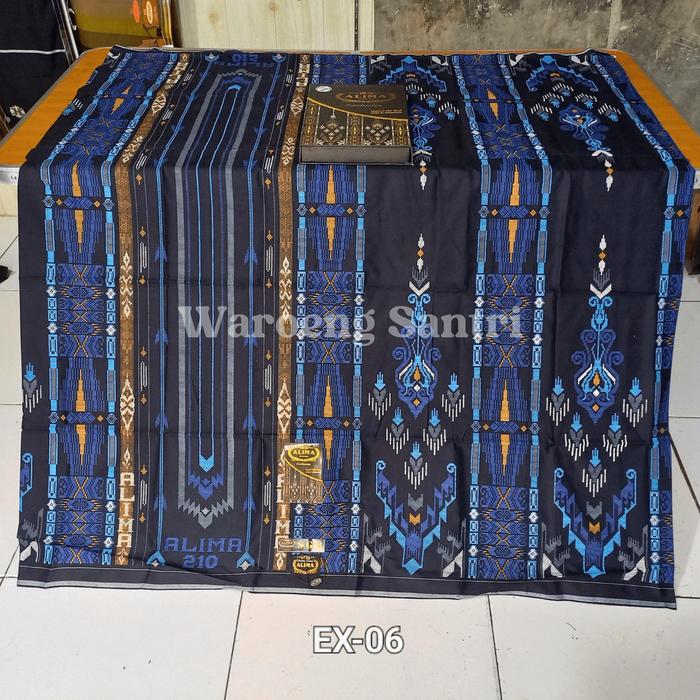 Terlaris Sarung Alima Exlusive 210 Rayon Motif Bhs Tamer Muslim Pria Dewasa Printing
