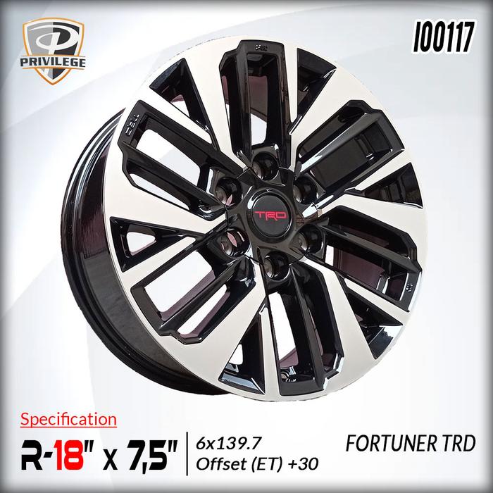 Velg FORTUNER TRD 2018 R18 Ring 18