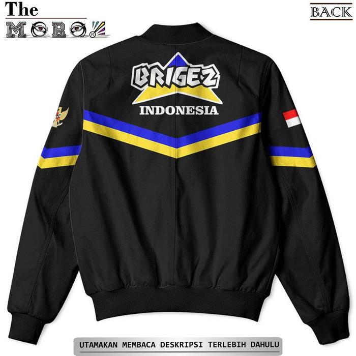 Jaket brigez bomber pria dan wanita custom FULL BORDIR jaket brigez indonesia jaket bomber