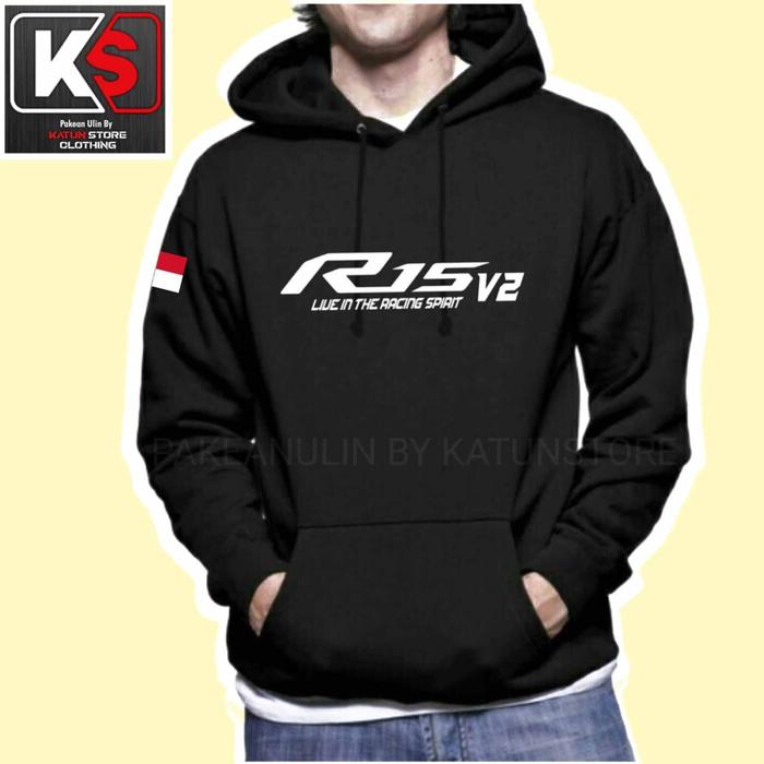 Hoodie Yamaha R15 v2 | Jaket Hoodie R15 v2 | Sweater Hoodie R 15 v2 Sweater Hodie Cowok Best Quality