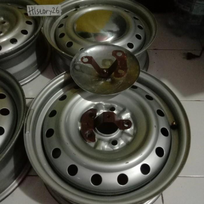 4pcs Briket dudukan Plat Dop aluminium velg Kaleng pcd 5x114.3 PNP - Briket Dop moon velg kaleng