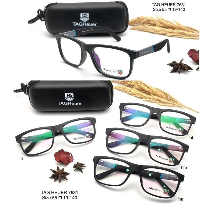 Frame Kacamata Brand Tag Heuer 7631 Size 55mm Limited Edition
