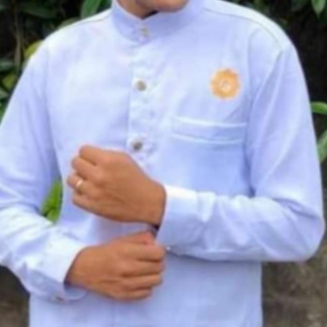 SEDIA Baju Bali semi safari putih pria pakaian adat Bali