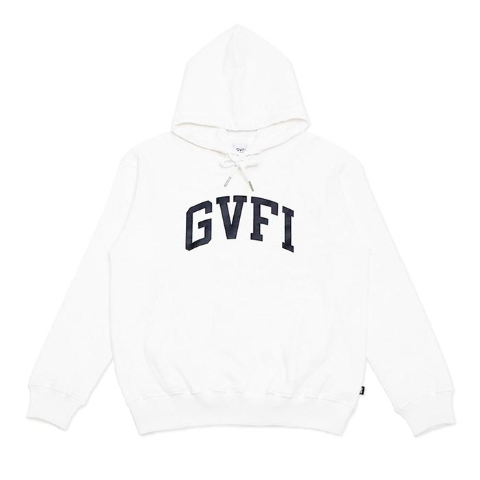 GVFI Pullover Hoodie Harvard White - Hoodie Pria