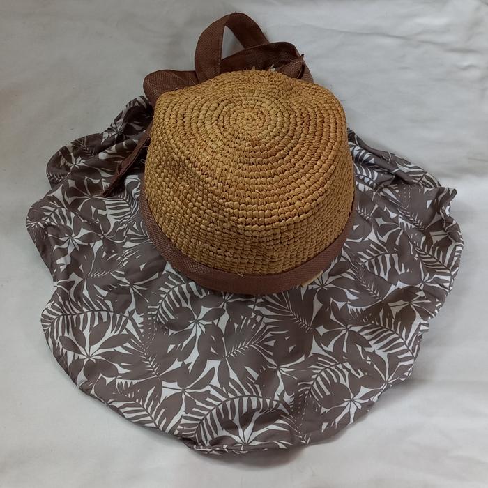 Pating Printil Topi Rimba Outdoor Nepa Second Original
