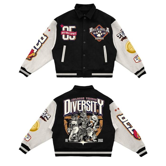 Varsity FTH X BALA-BALA New Pria Jaket