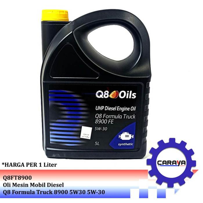 Oli Mesin Mobil Diesel Q8 Formula Truck 8900 5W30 5W-30