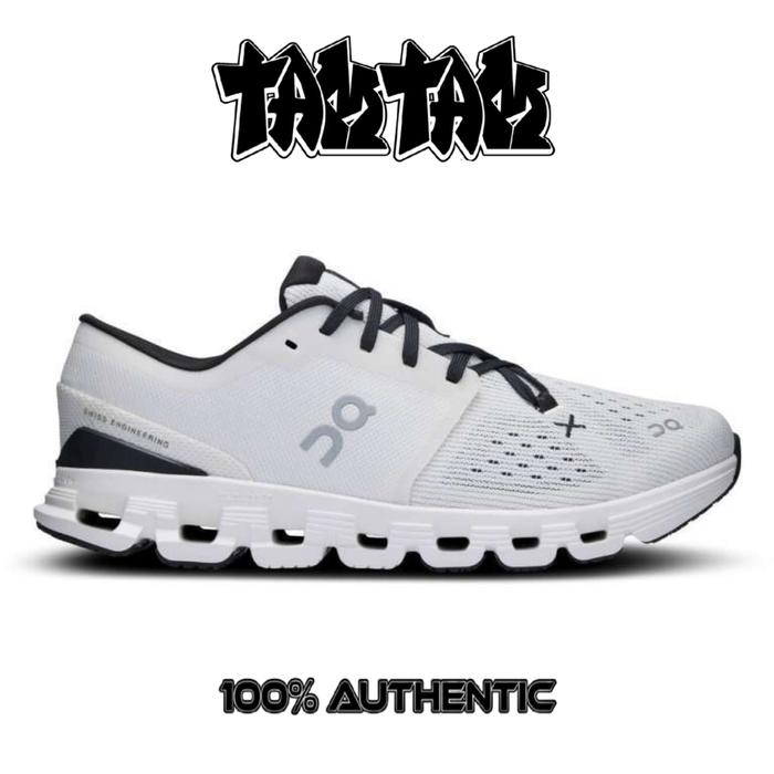 On Cloud X4 X 4 Ivory Black 100% Original