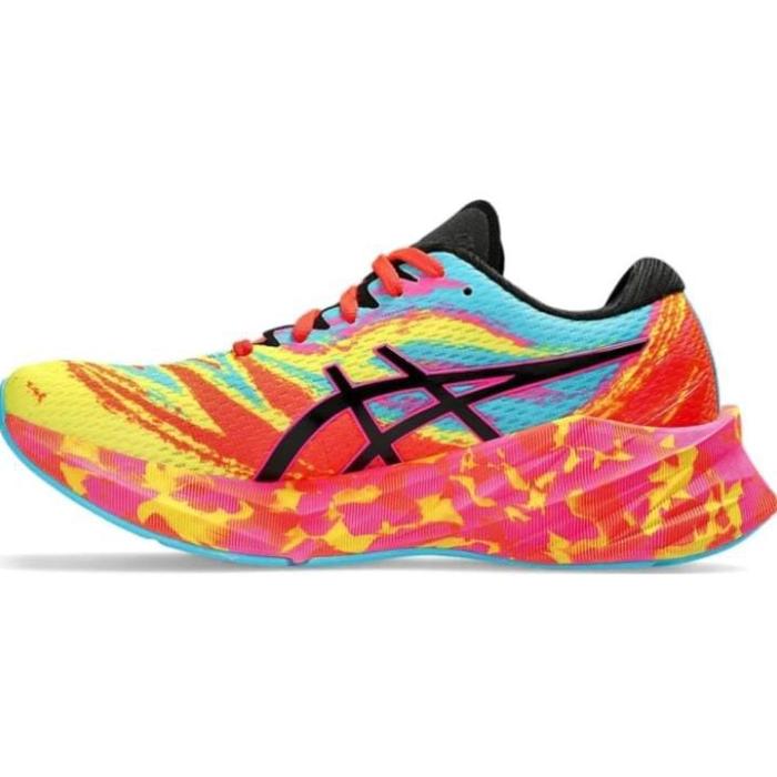 asics novablast 3 awuarium vibrant original free sock + double box