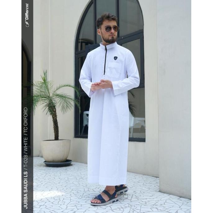 SAMASE Jubba Saudi T028 Jubah Pria Dewasa Lengan Panjang