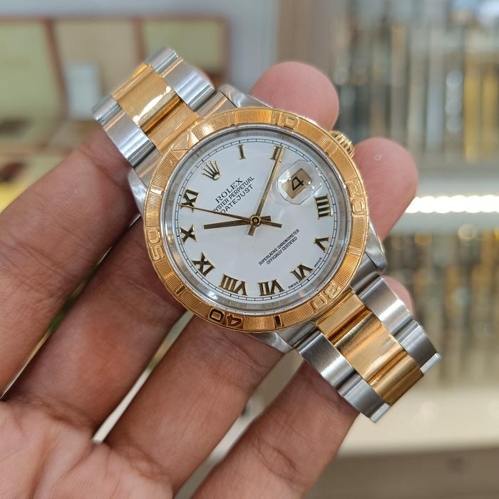 jam tangan rolex 16263 thunderbird original
