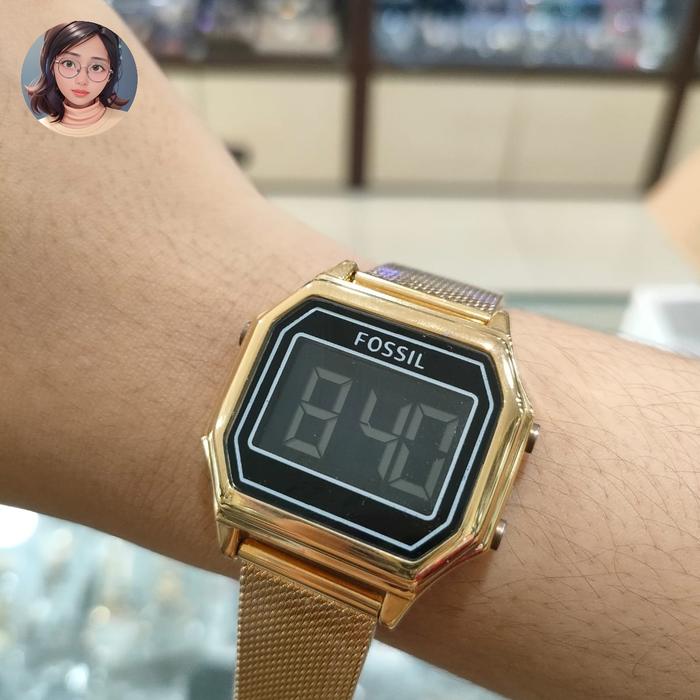 Jam Tangan Wanita Fossil Digital