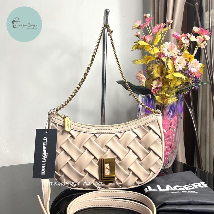 Tas Wanita K*rl L*gerfeld Lafayette Demi Shoulder Bag Original