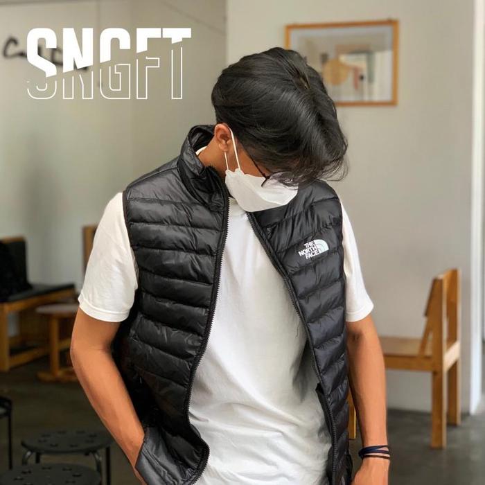 Vest the north face/vest bulang/vest gelembung/rompi anti angin