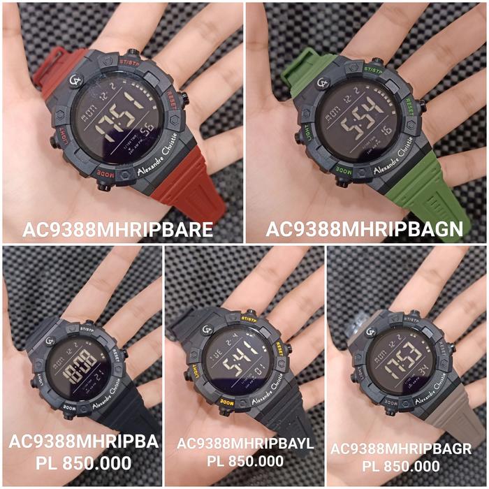 Jam Tangan Pria Alexandre Christie AC 9388 MH Original