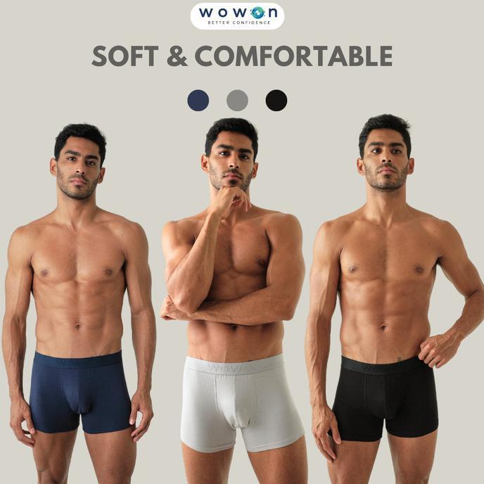 Terlaris Wowon Men er - Celana Dalam Pria - Extreme Comfort - 3 Pcs