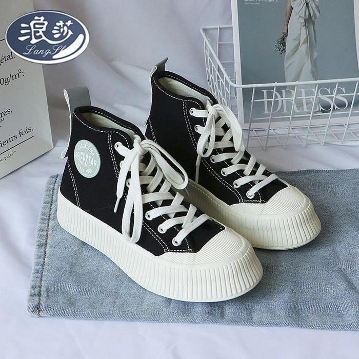 [ BEST ] Sepatu Sneaker Wanita Fashion Sepatu Canvas Wanita Import Terlaris Ukuran 35-40 BEIER STAR 