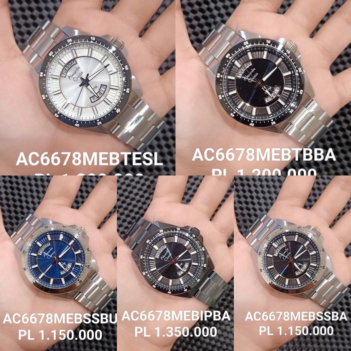Jam Tangan Pria Alexandre Christie AC 6678 ME Original