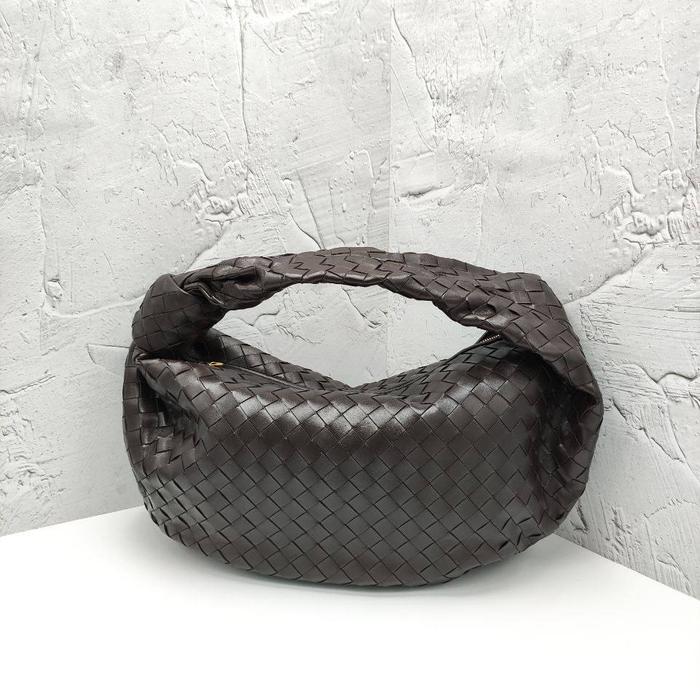 bag BV Small Jodie Shoulder Bag Fondant / Dark Brown
