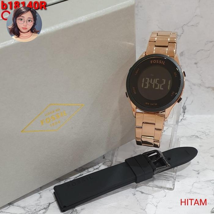 Jam Tangan Wanita Fossil Digital