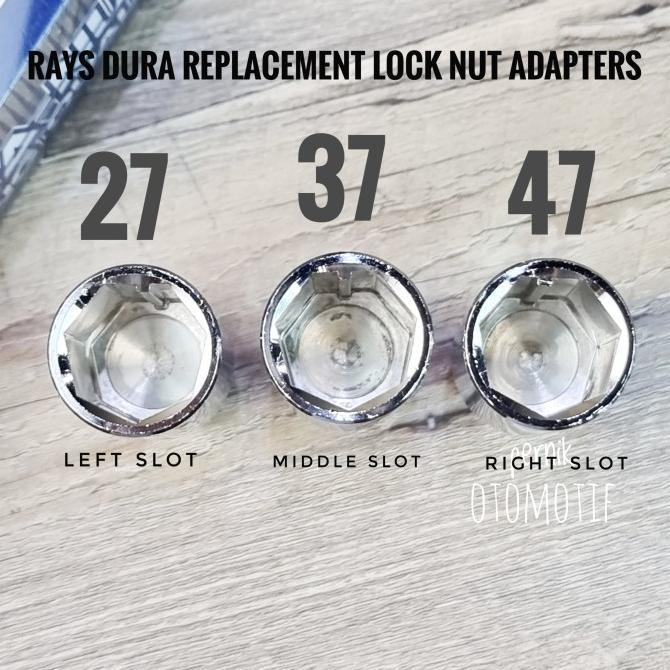 Terbaru Rays Lock Key Adapter For Rays Duralumin M12 / Adaptor Kunci Baut Roda High Quality