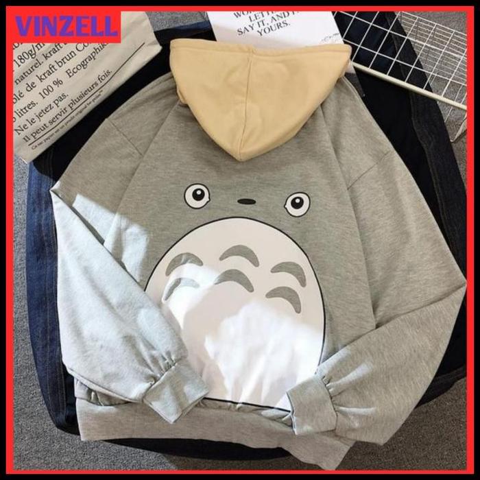 New Sweater Hoodie Big Size Jumbo Hoodie Cartoon Totoro All Size Oversize Best Quality Asli 100% Ori
