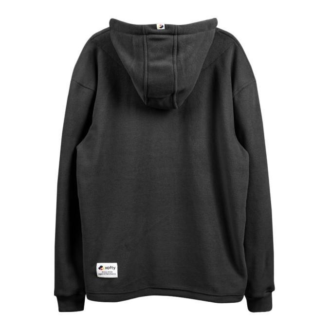Xofty Valtari Polar Hoodie Sweater Black #Gratisongkir