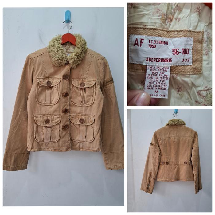 preloved 4685 abercrombie jaket second branded