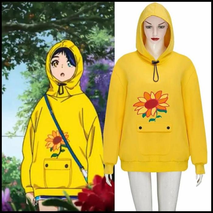 New Ai Ohto Wonder Egg Priority Hoodie Cosplay Terlaris