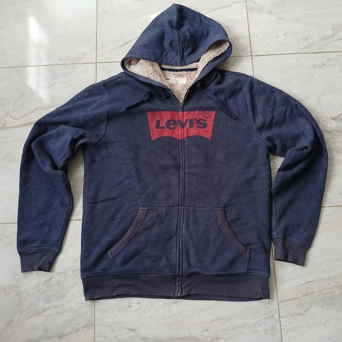 Hoodie Zipper by Levi dalaman sherpa