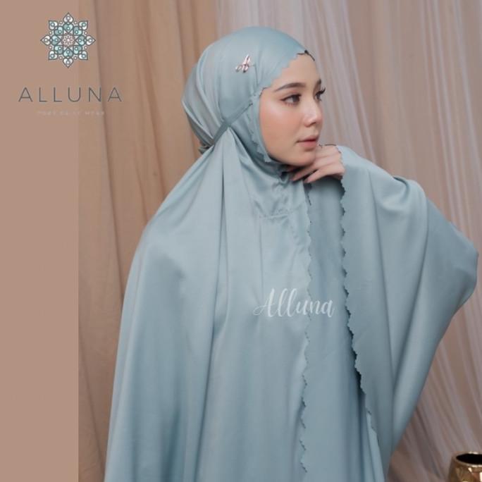 Mukena - Mukenah Dewasa Daily Alluna Lasercut - Fashion Muslim Premium #Gratisongkir