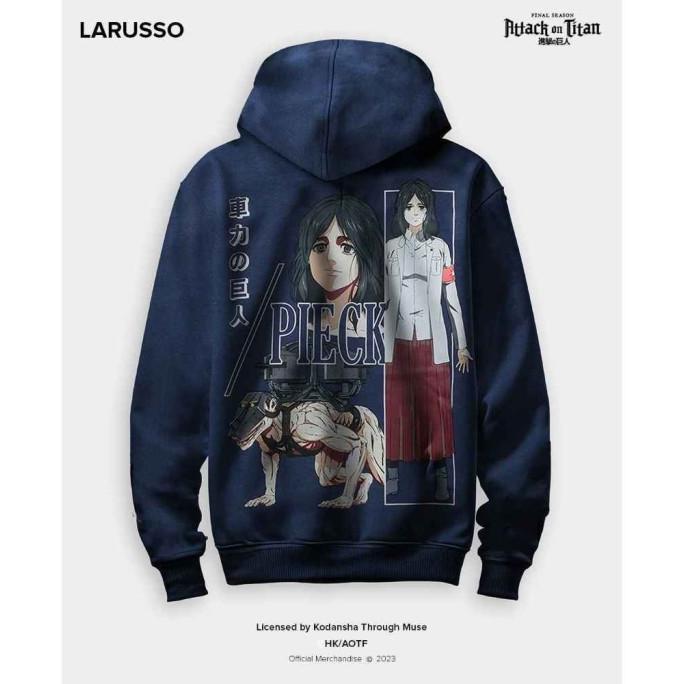 Larusso | Attack On Titan Hoodie Pieck #Gratisongkir