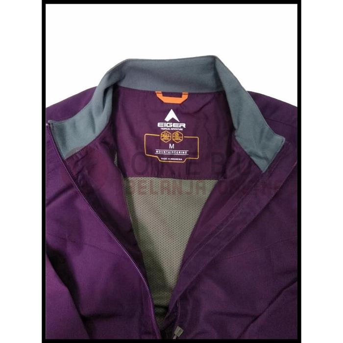 New Jaket Eiger 910003468 Purple Reversa 1.0 Outwear/Jacket Hiking Wanita Original