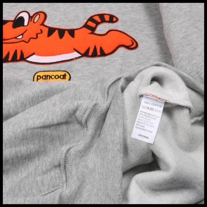 New Sweater Hoodie Pancoat Tiger Bordir Premium Authentic Full Tag & Label Original