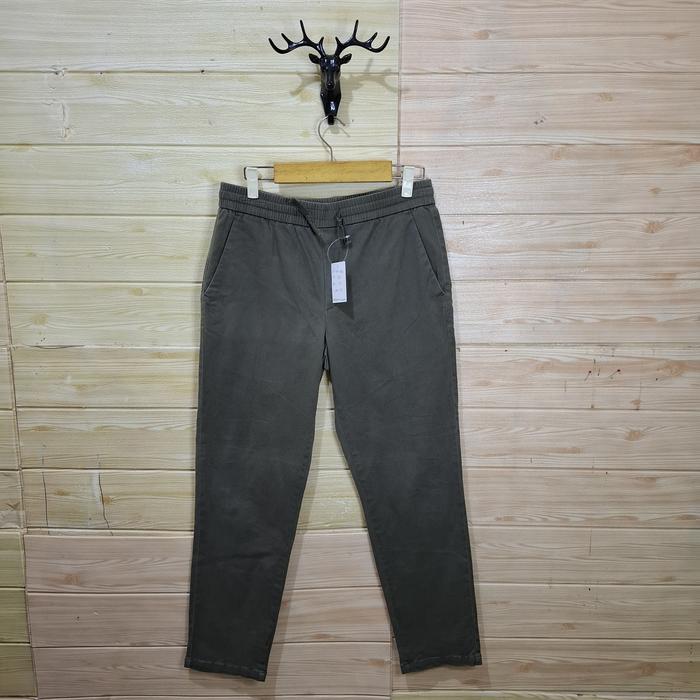 Celana Panjang joger TBJ NEARBY Kode JGR 10D  Size 30-33/celana serut /celana santai /celana murah/ 