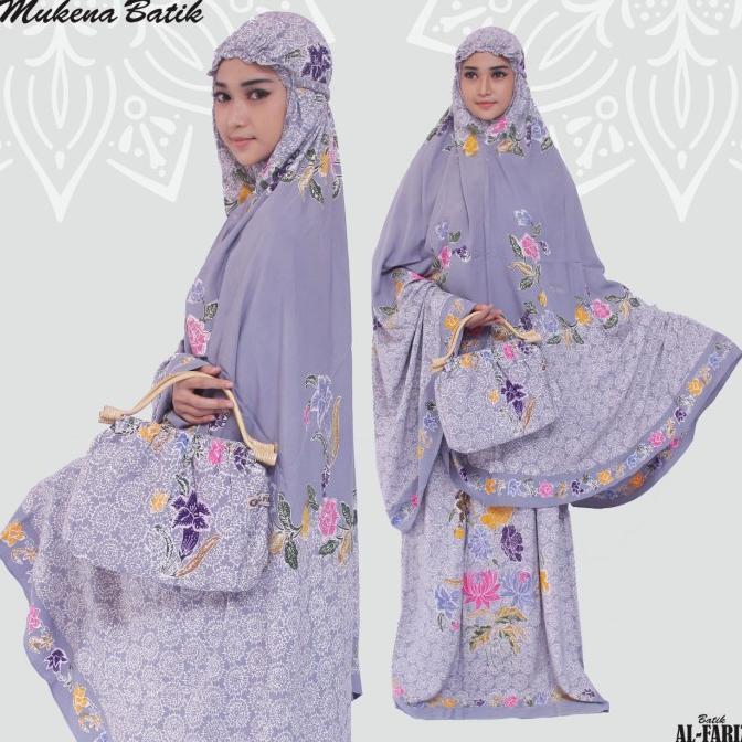 Mukena Batik Encim Pekalongan Al Fariz #Gratisongkir