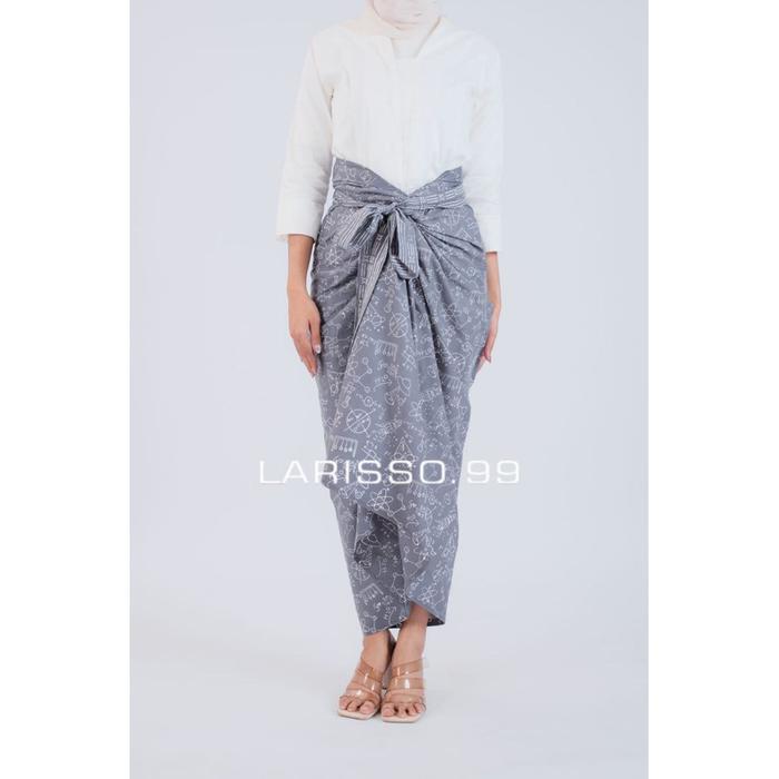 Rok Skirt / Wrap Batik / Rok Lilit Batik Motif Rumus Fisika