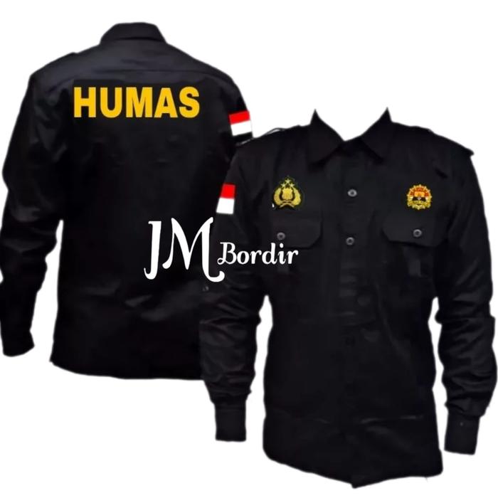 KEMEJA HUMAS BORDIR || SERAGAM HUMAS BORDIR