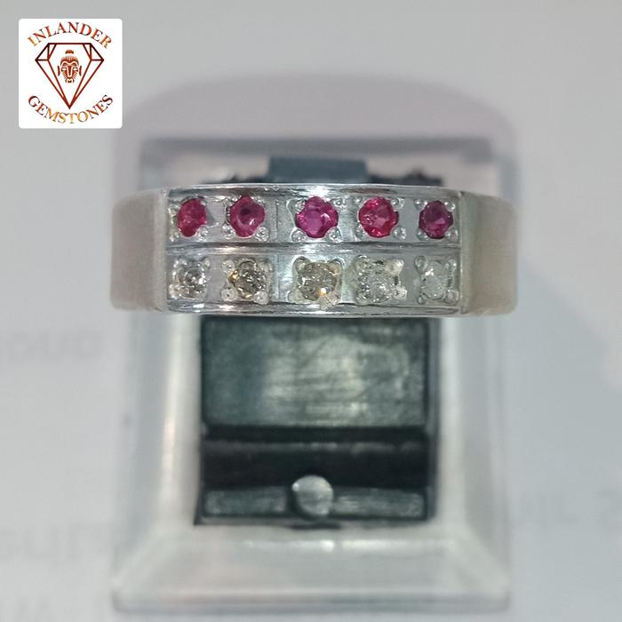 Diamond / Berlian Banjar mix Ruby