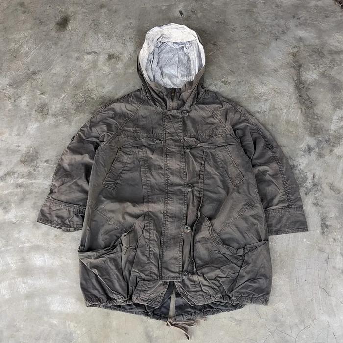 Jaket Parka Fishtail Berhoodie Wanita CODES COMBINE Size L