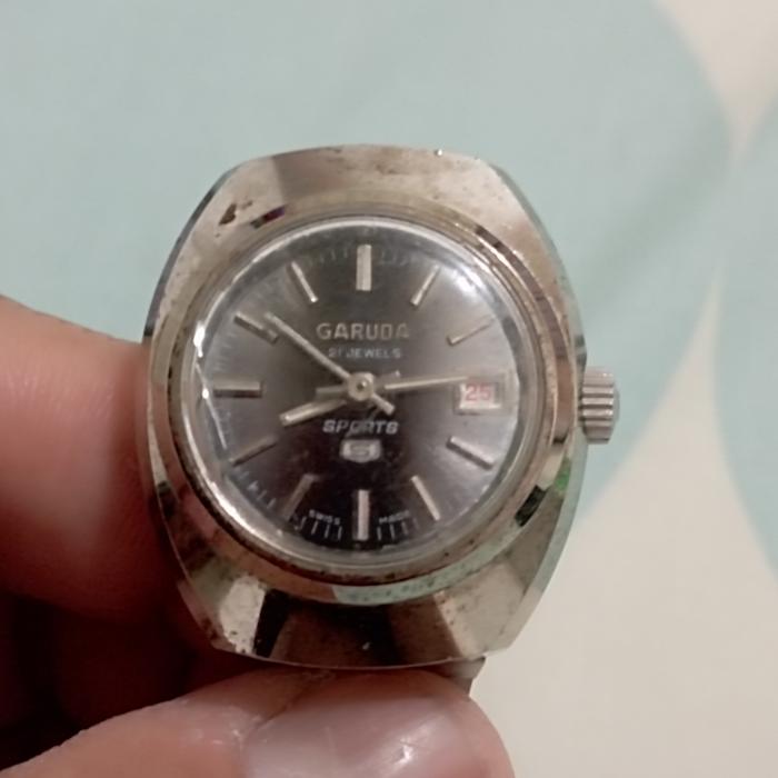 Jam Vintage Garuda Sport 5 Manual Swiss made