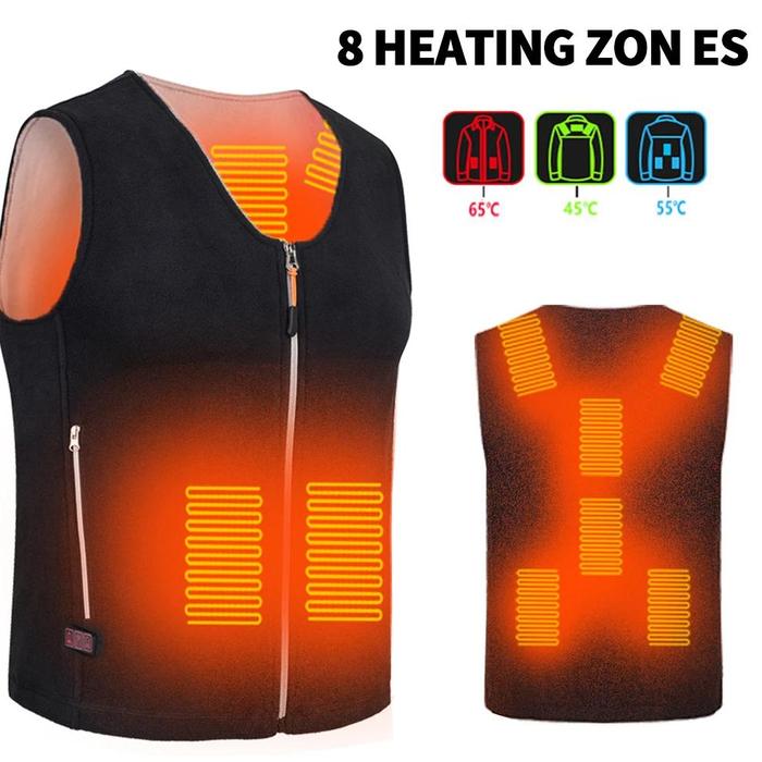 heated vest heated jacket heated jackets men women jacket heater Electric Heated Vest Heating USB he