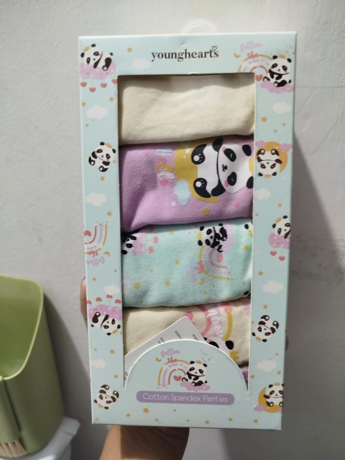 YOUNG HEARTS PANTY PACK MODEL MINI - PANDA