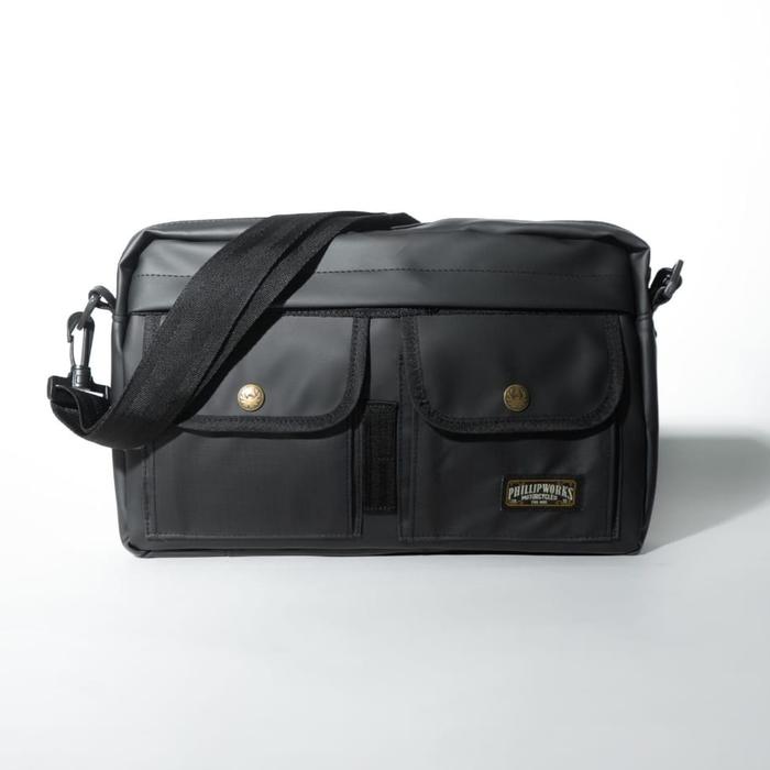 PHILLIP WORKS URBAN SCOOT BLACK WAIST BAG ORIGINAL PW