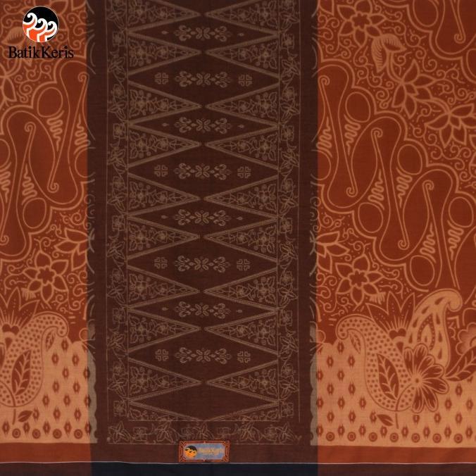 Batik Keris Sarung Dewasa Gold Balian Batik Betawi + Box #Gratisongkir