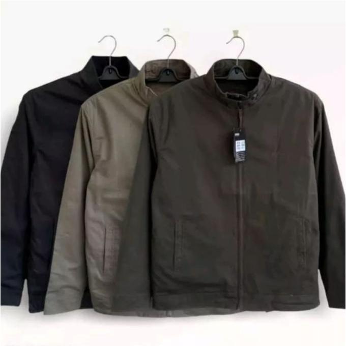 Jaket Boss Classic Bolak Balik Jumbo Pria Original #Gratisongkir