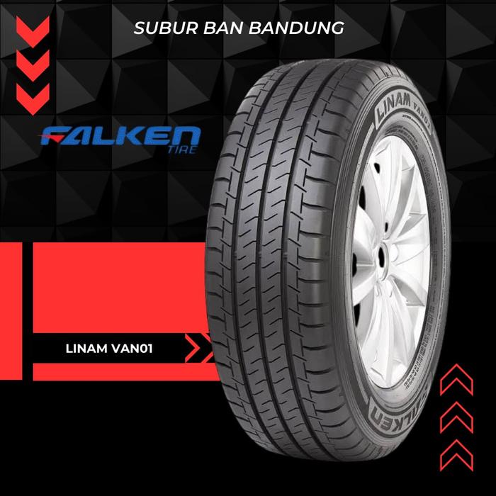 Ban Mobil Muatan Ring 14 Hiace Carry ELF 185/14 8PR Falken Linam VAN01 Import Made In Thailand