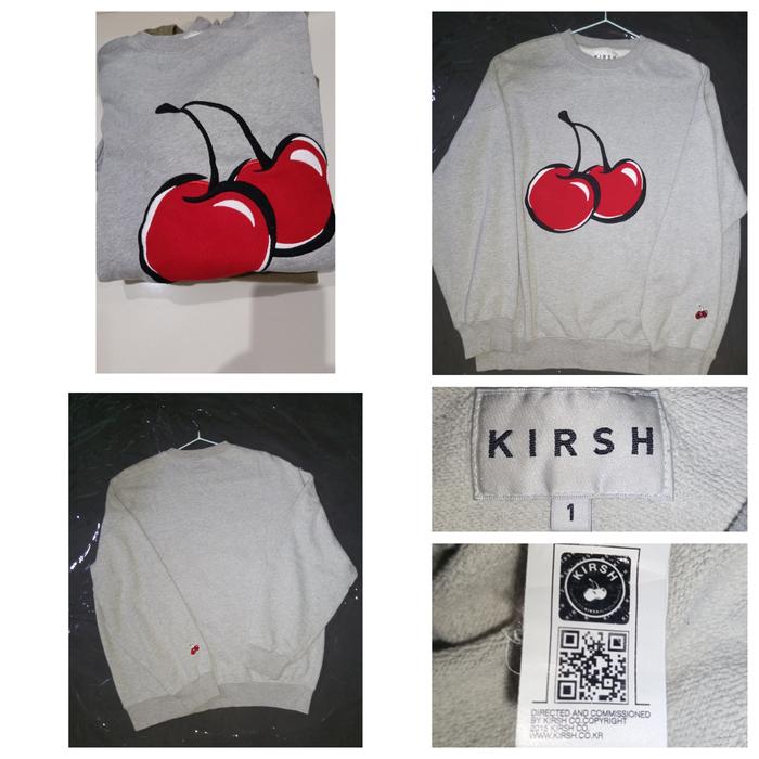 Thrift Crewneck KIRSH Light Grey